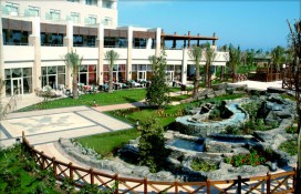 Территория отеля Территория отеля