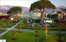 Территория отеля Территория отеля