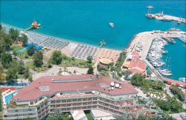 Вид отеля сверху Вид отеля сверху